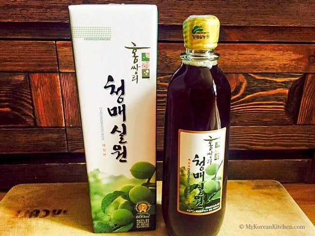 A brief information on Korean Plum Extract | MyKoreanKitchen.com