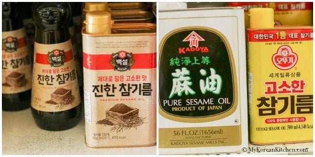 Essential Korean Cooking Ingredients: Sesame Oil | MyKoreanKitchen.com