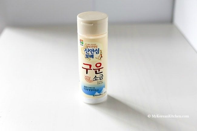 Essential Korean Cooking Ingredients: Korean fine salt | MyKoreanKitchen.com