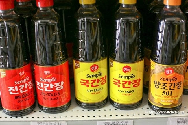 Essential Korean Cooking Ingredients: Korean soy sauce | MyKoreanKitchen.com