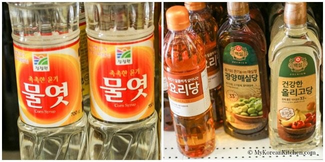 Essential Korean Cooking Ingredients: Korean liquid sweetener | MyKoreanKitchen.com
