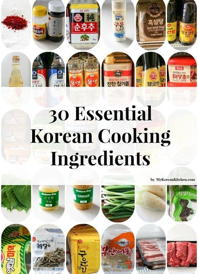 Ingredients - My Korean Kitchen