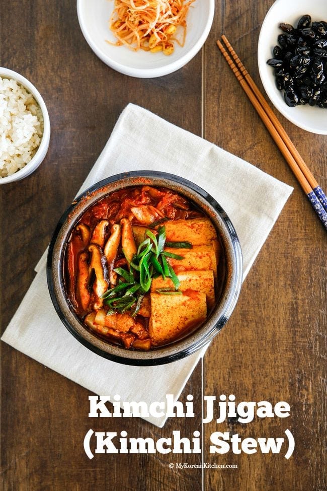 The Classic Kimchi Jjigae My Korean Kitchen