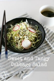 Sweet and Tangy Cabbage Salad
