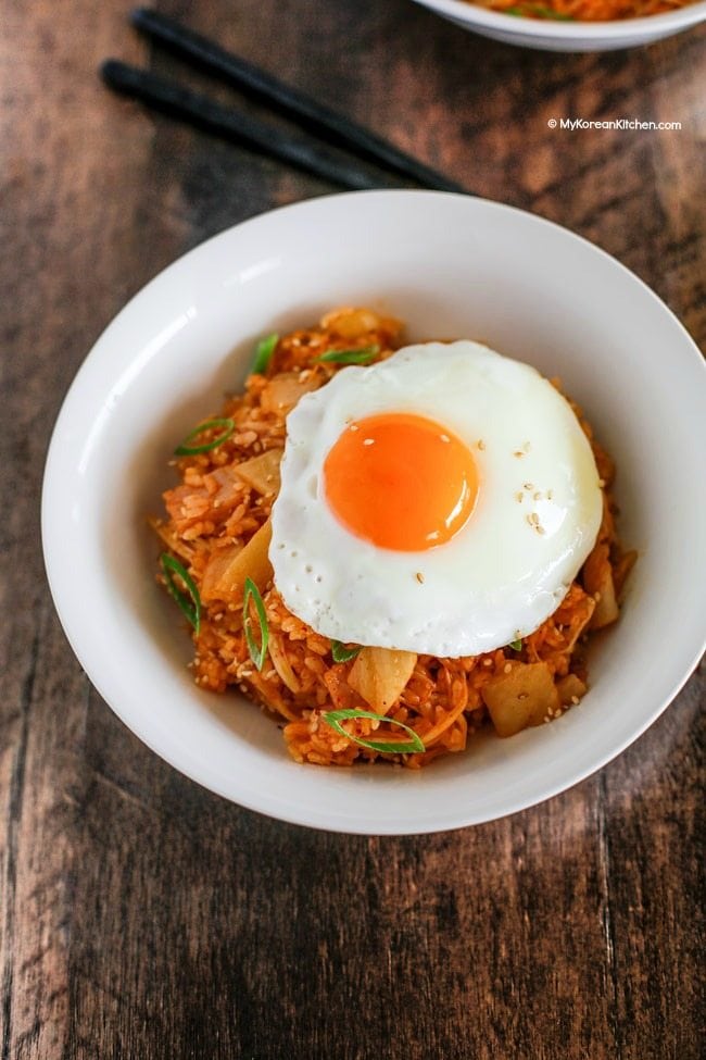 Kimchi Fried Rice Recipe | Food24h.com