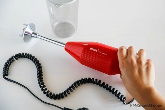 My Korean Kitchen Essential Tools - Bamix Mono Hand Mixer | MyKoreanKitchen.com