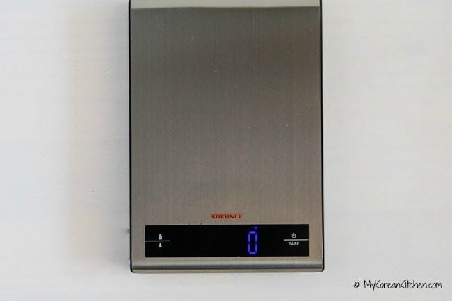 My Korean Kitchen Essential Tools - Soehnle Attraction Professional Kitchen Scale | Food24h.com