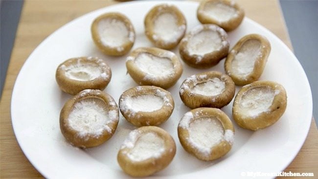 stuffed shiitake mushrooms
