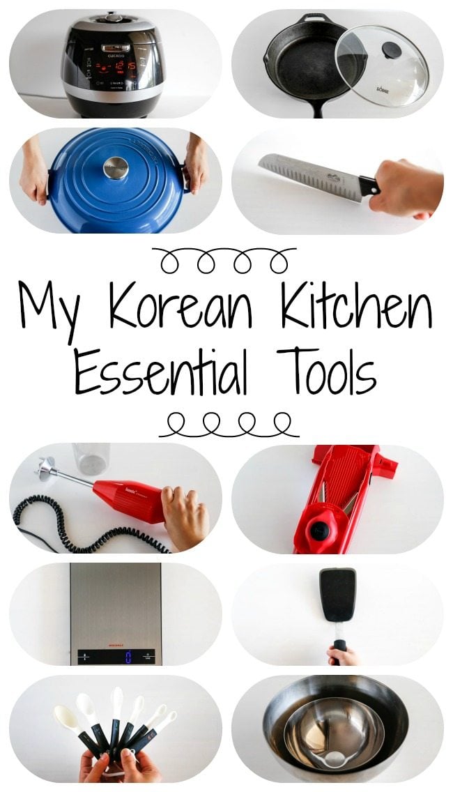 My Korean Kitchen Essential Tools | MyKoreanKitchen.com