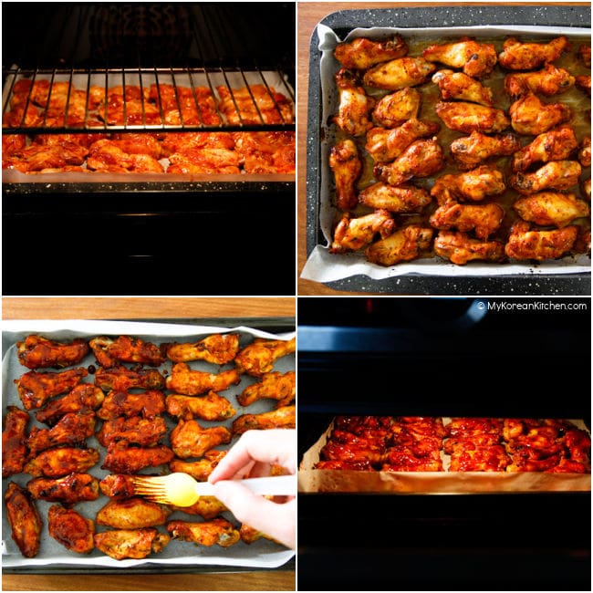 Baking chicken wings in the oven