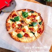 Spicy Korean BBQ Chicken Pizza | Food24h.com