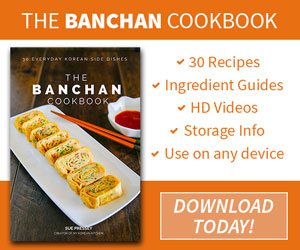 The Banchan Cookbook - 30 Everyday Korean side dishes | MyKoreanKitchen.com