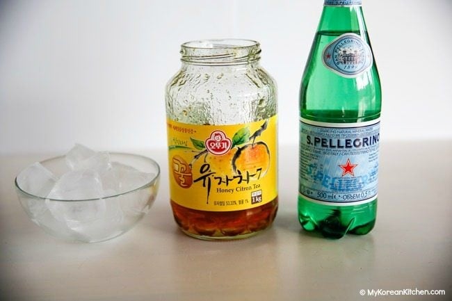 Honey Citron Sparkling Iced Tea Ingredients