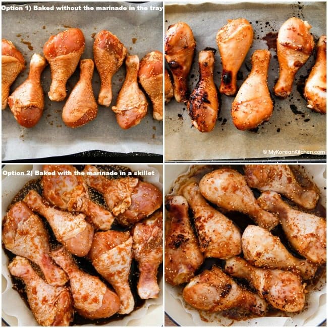 Baking Honey Soy Chicken Drumsticks | MyKoreanKitchen.com