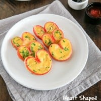 Heart Shaped Imitation Crab Omelette Recipe | MyKoreanKitchen.com