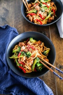 Easy Chicken and Broccoli Noodle Stir Fry