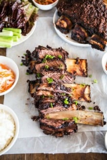 Oven Baked Korean BBQ Beef Ribs - My Korean Kitchen