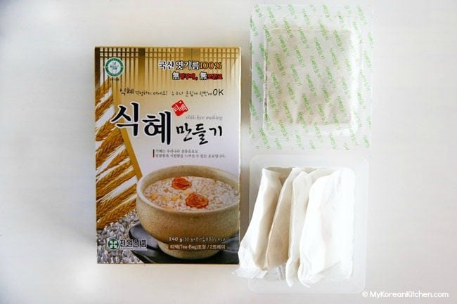 Tea Bagged Malted Barley Flour for Sikhye