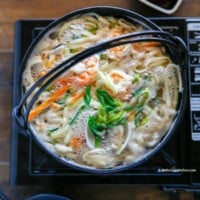 Kalguksu (Korean Knife Cut Noodle Soup) | Food24h.com