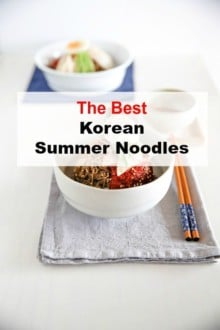 Perfect Korean Summer Noodles - The best of the best! | MyKoreanKitchen.com