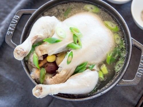 Samgyetang Korean Ginseng Chicken Soup My Korean Kitchen