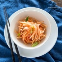 Daikon Radish Salad | MyKoreanKitchen.com