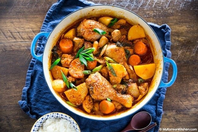 Korean Chicken and Potato Stew