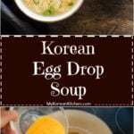 How to Make Korean Egg Drop Soup | MyKoreanKitchen.com