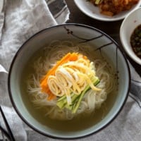 Korean Noodle Soup (Janchi Guksu) | MyKoreanKitchen.com