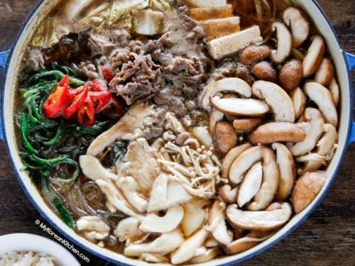 Bulgogi Jeongol (Hot Pot) - Korean Bapsang