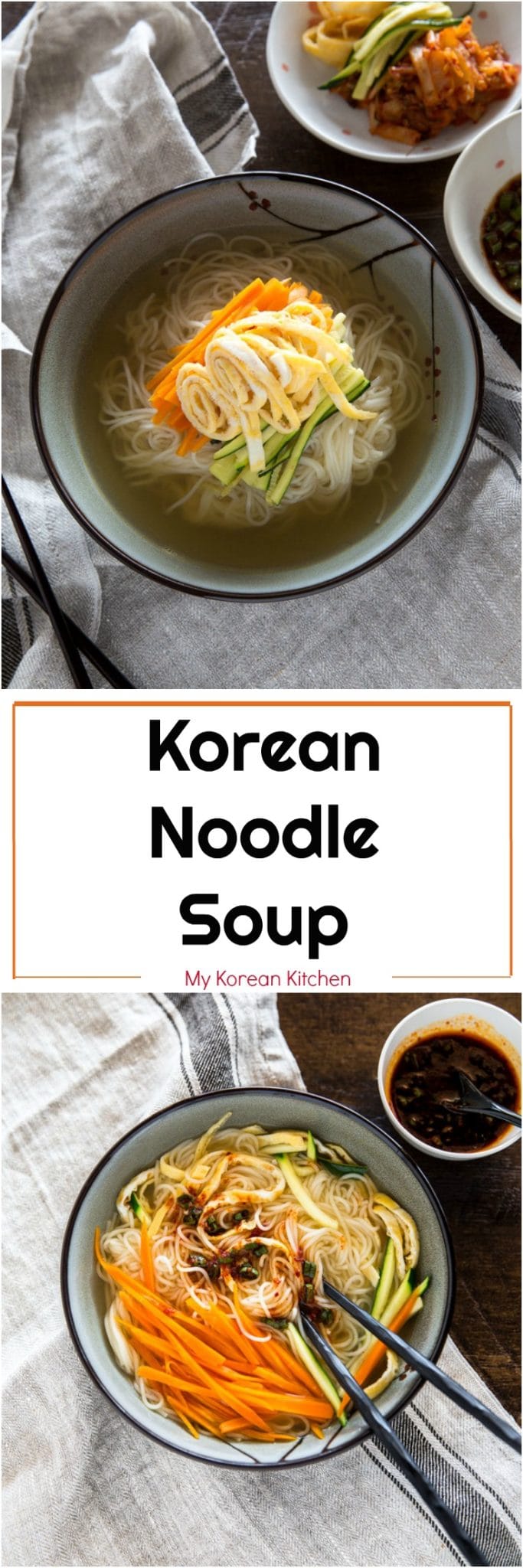 Korean Noodle Soup (Janchi Guksu) My Korean Kitchen