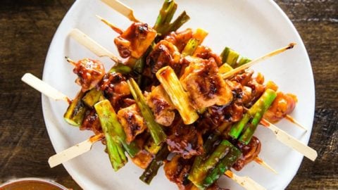 Dakkochi (Korean Grilled Chicken Skewers) - Closet Cooking