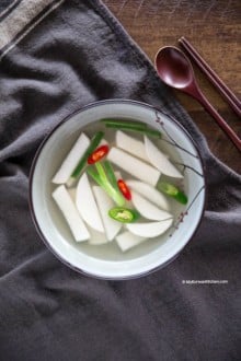 Easy Dongchimi (Radish Water Kimchi)
