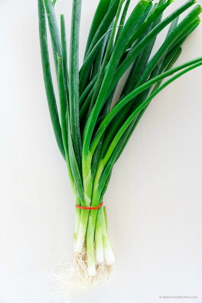 How to store green onions for a long time | MyKoreanKitchen.com