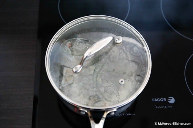 Boiling glass jar