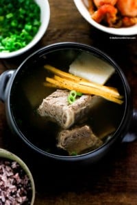 Galbitang (Beef Short Rib Soup) - My Korean Kitchen