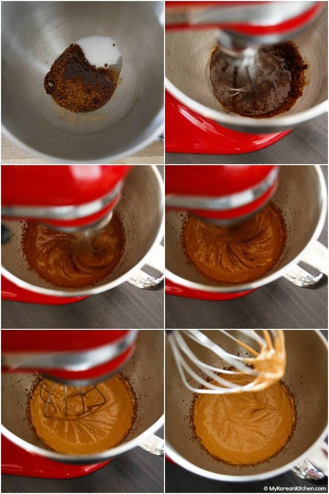 Whipped Coffee Process Shot - Stand Mixer