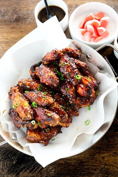 Baked Korean Chicken Wings