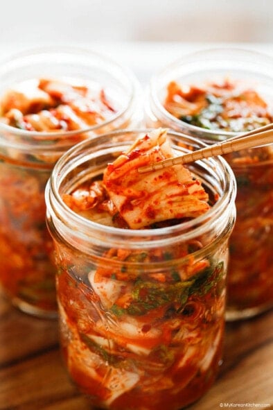 Kimchi Recipe (Napa Cabbage Kimchi)
